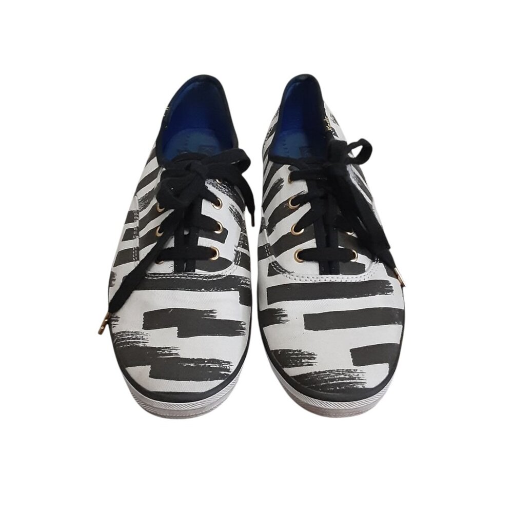 Keds X Partyskirts Shoes Women's Size 7.5 Black & White Collaboration